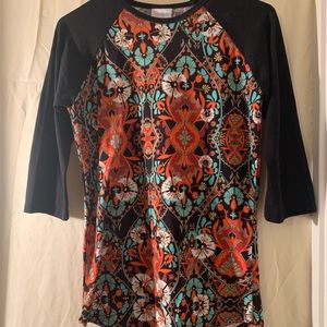 LulaRoe baseball tee